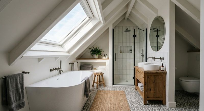 Attic Bathroom Remodeling in Inverness, FL